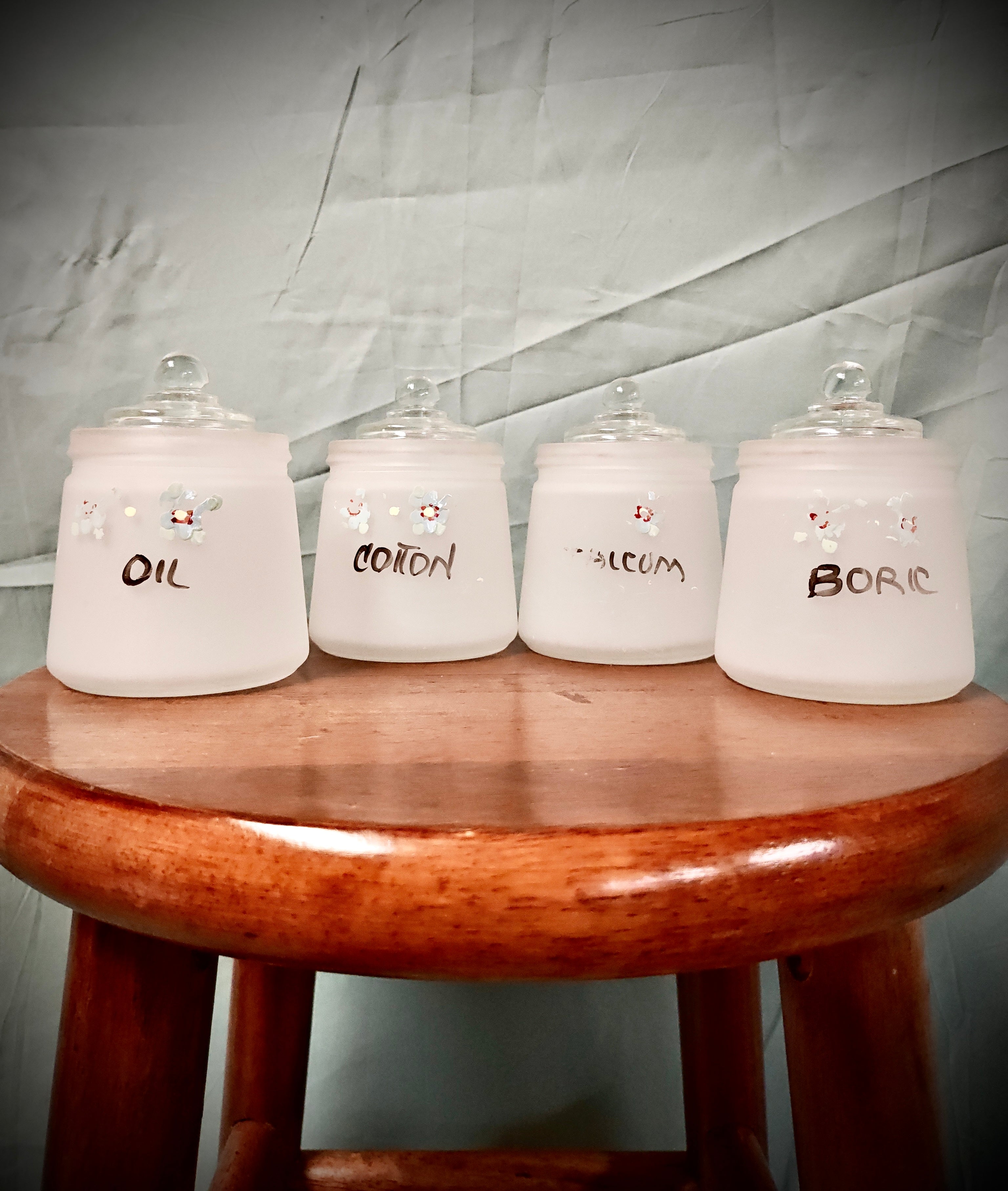 Vintage Nursery Jars