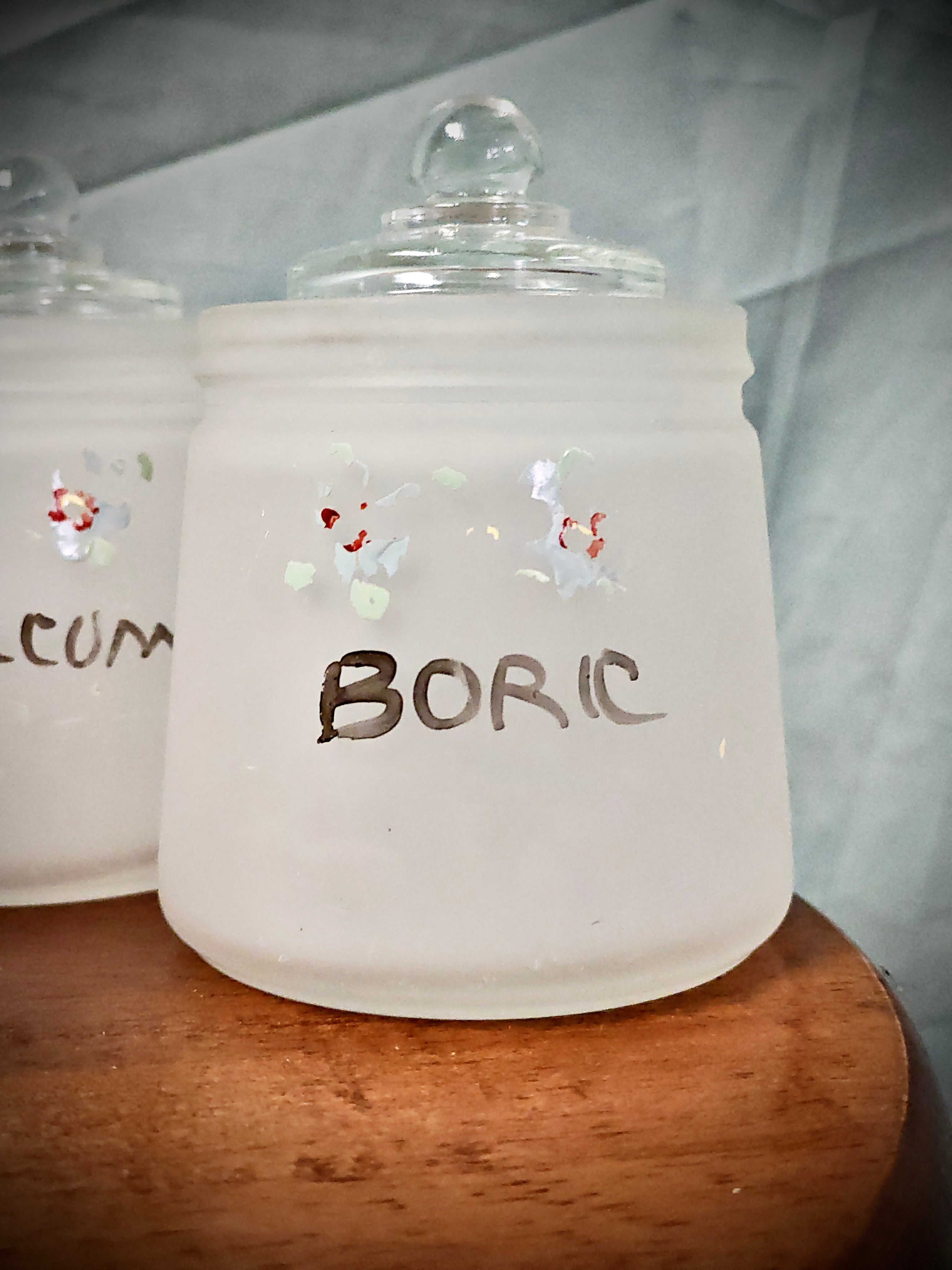 Vintage Nursery Jars