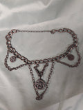 Silver Pentagram Choker